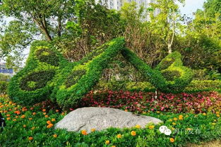 喜迎国庆 海门城区18个绿化雕塑齐亮相